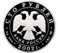 Монета 100 рублей 2002 года СПМД «Дионисий» (Артикул: M1-65289) — Фото №2