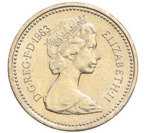 1 фунт 1983 года Великобритания