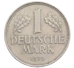 1 марка 1970 года D Западная Германия (ФРГ) — Фото №1