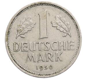 1 марка 1950 года F Западная Германия (ФРГ) — Фото №1