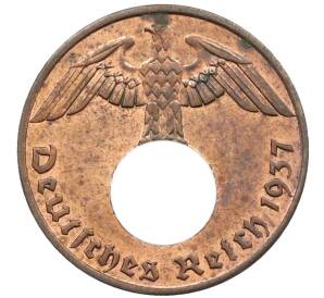 1 рейхспфенниг 1937 года A Германия — Фото №1