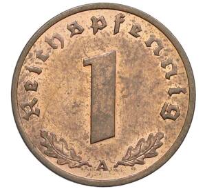 1 рейхспфенниг 1937 года A Германия — Фото №2