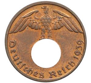 1 рейхспфенниг 1939 года B Германия — Фото №1