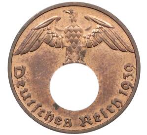 1 рейхспфенниг 1939 года B Германия — Фото №1