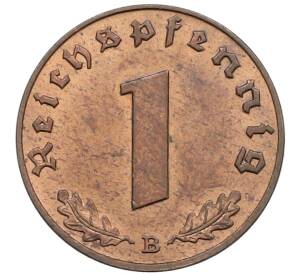 1 рейхспфенниг 1939 года B Германия — Фото №2