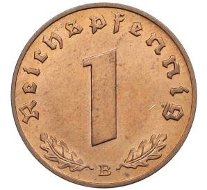 1 рейхспфенниг 1939 года B Германия — Фото №2