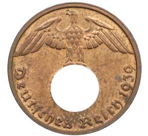 1 рейхспфенниг 1939 года D Германия — Фото №1
