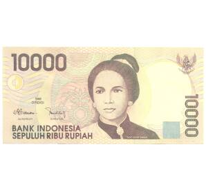 10000 рупий 1998 года Индонезия — Фото №1