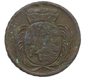 1 пфенниг 1774 года Саксония — Фото №2