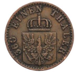 1 пфенниг 1868 года B Пруссия — Фото №2