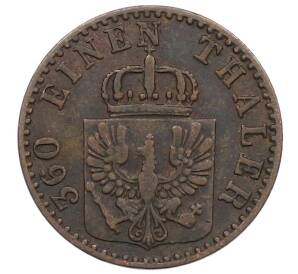 1 пфенниг 1860 года A Пруссия — Фото №2