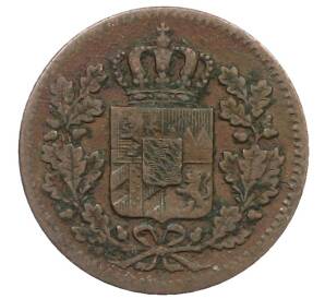 1 пфенниг 1840 года Бавария — Фото №2