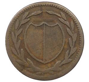 1 пфенниг 1819 года Франкфурт — Фото №2