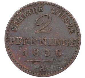 2 пфеннига 1856 года A Пруссия — Фото №1
