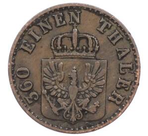 1 пфенниг 1856 года A Пруссия — Фото №2