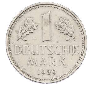 1 марка 1989 года D Западная Германия (ФРГ) — Фото №1