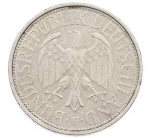 1 марка 1974 года F Западная Германия (ФРГ) — Фото №2