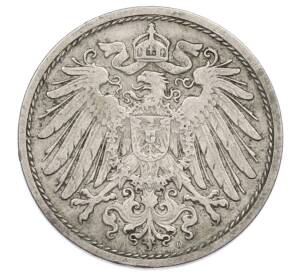 10 пфеннигов 1907 года D Германия — Фото №2