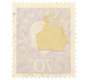 Почтовая марка 70 пфеннигов 1959 года Западная Германия (ФРГ) «Теодор Хойс»