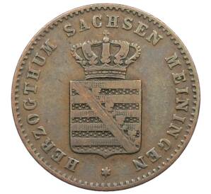 2 пфеннига 1867 года Саксен-Мейнинген — Фото №2