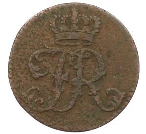 1 пфенниг 1753 года Пруссия — Фото №2