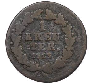 1 пфенниг 1813 года Нассау — Фото №1