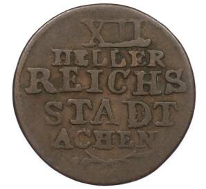 12 геллер 1791 года Ахен — Фото №1