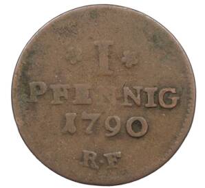 1 пфенниг 1790 года Гессен-Дармштадт — Фото №1
