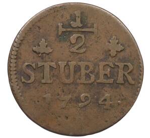 1/2 штюбера 1794 года Юлих-Берг — Фото №1