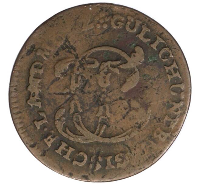 Монета 1/2 штюбера 1794 года Юлих-Берг (Артикул: K10-7652) — Фото №2