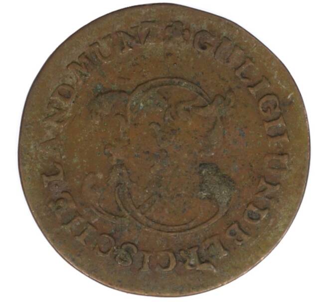 Монета 1/2 штюбера 1794 года Юлих-Берг (Артикул: K10-7653) — Фото №2