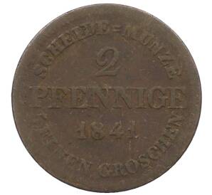 2 пфеннига 1841 года Саксен-Кобург-Гота — Фото №1