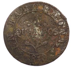 4 кварто 1813 года Испания — провинция Барселона — Фото №1