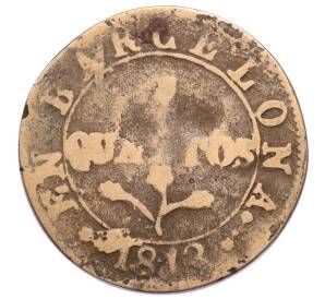 4 кварто 1813 года Испания — провинция Барселона — Фото №1
