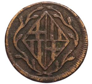 4 кварто 1809 года Испания — провинция Барселона — Фото №2