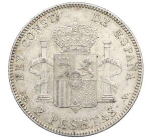 2 песеты 1905 года Испания