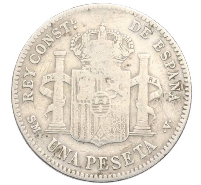 Монета 1 песета 1901 года Испания (Артикул: K4-0822) — Фото №2