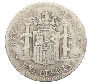 1 песета 1903 года Испания — Фото №2