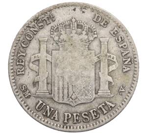1 песета 1901 года Испания — Фото №2