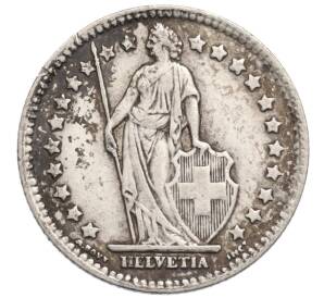 1 франк 1940 года Швейцария — Фото №2