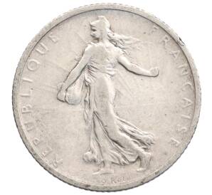 1 франк 1908 года Франция — Фото №2