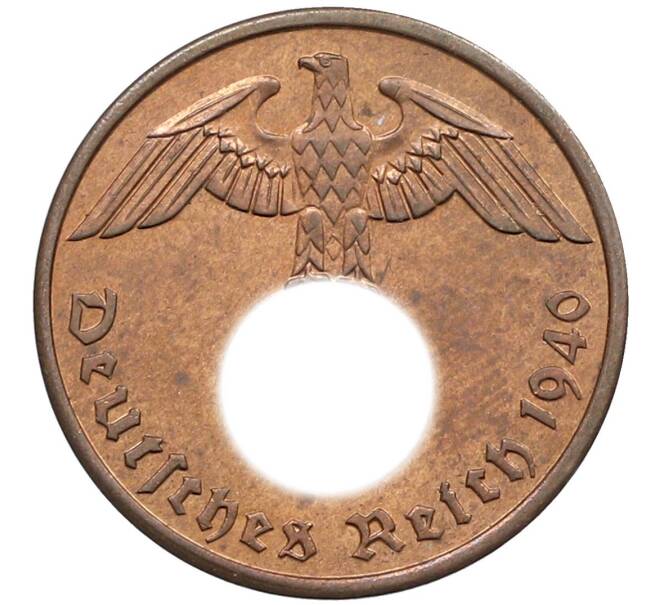 Монета 2 рейхспфеннига 1940 года A Германия (Артикул: K4-0701) — Фото №1