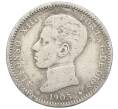 Монета 1 песета 1903 года Испания (Артикул: K4-0789) — Фото №2