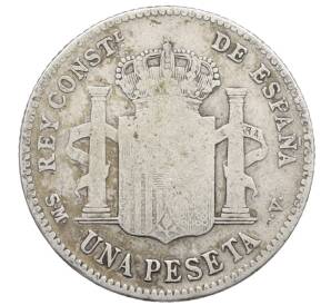 1 песета 1903 года Испания — Фото №1