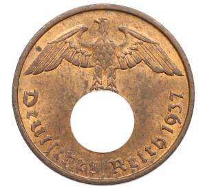 2 рейхспфеннига 1937 года A Германия — Фото №1