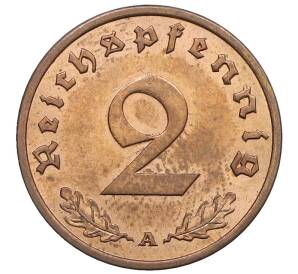2 рейхспфеннига 1937 года A Германия — Фото №2