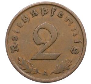 2 рейхспфеннига 1936 года A Германия — Фото №2