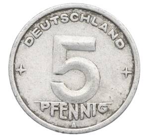 5 пфеннигов 1948 года A Восточная Германия (ГДР) — Фото №1