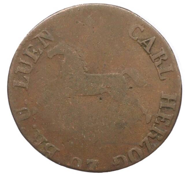 Монета 1 пфенниг 1830 года Брауншвейг (Артикул: K10-7794) — Фото №2