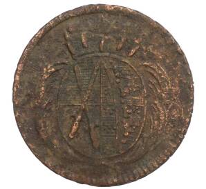 1 пфенниг 1777 года C Саксония — Фото №2